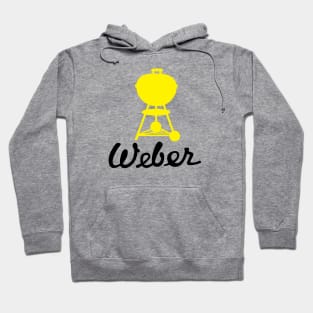 Grill Giants Weber Classic Vintage Yellow Kettle Hoodie